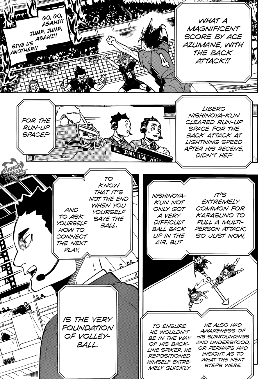 Haikyuu!!, Chapter 319 image 16